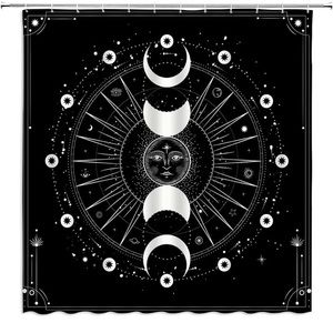 36” x 70” Celestial Polyester Shower Curtain